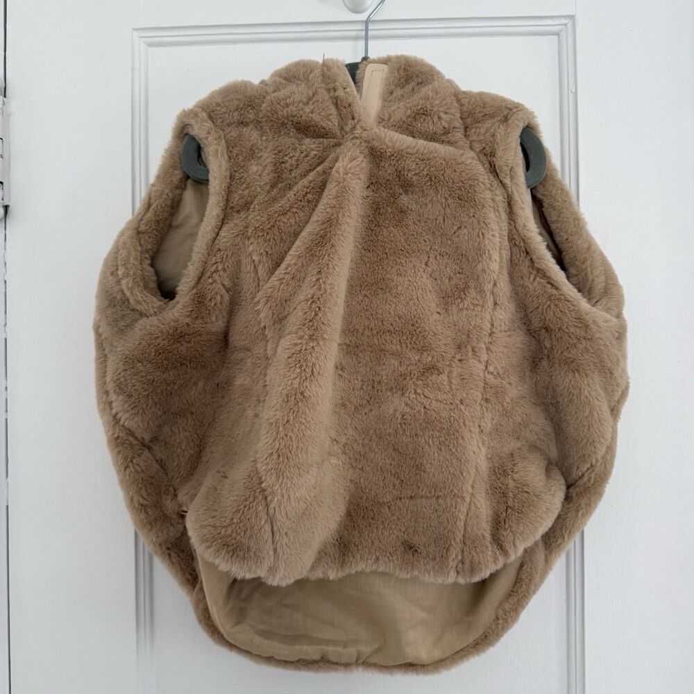 ZARA Kids Teddy Bear Hooded Cape Animal Costume Size 2-3 Years - Picture 3 of 5